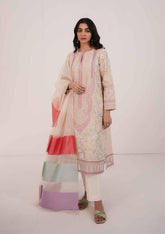 Zara Shahjahan Embroidered Lawn Suits Unstitched 3 Piece ZSJ22E Bahaar B – Luxury Collection–